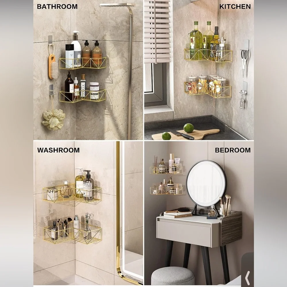 #425. Brand new shower shelves